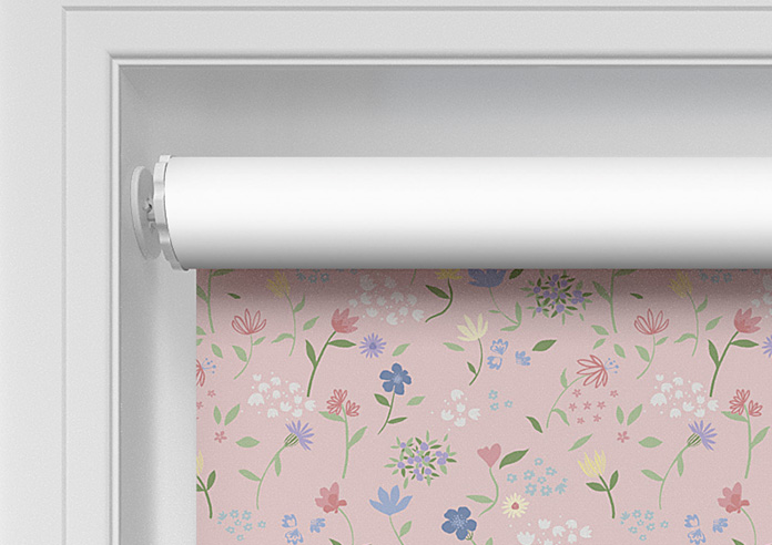 Cottage Garden, Petal Pink - Twist&Fit Roller Blind - Image 10